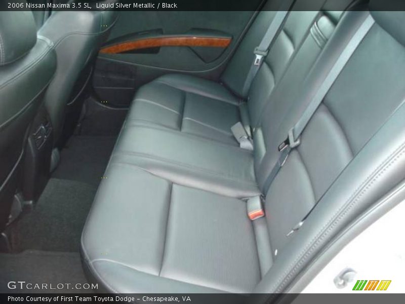 Liquid Silver Metallic / Black 2006 Nissan Maxima 3.5 SL
