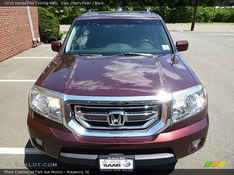 Dark Cherry Pearl / Black 2010 Honda Pilot Touring 4WD