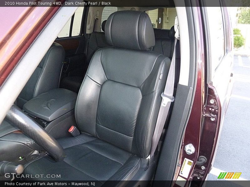 Dark Cherry Pearl / Black 2010 Honda Pilot Touring 4WD