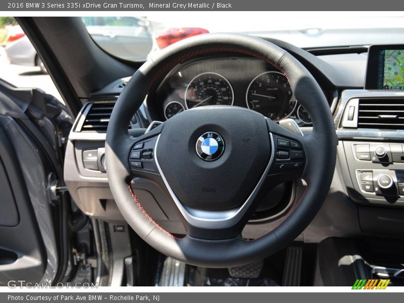 Mineral Grey Metallic / Black 2016 BMW 3 Series 335i xDrive Gran Turismo