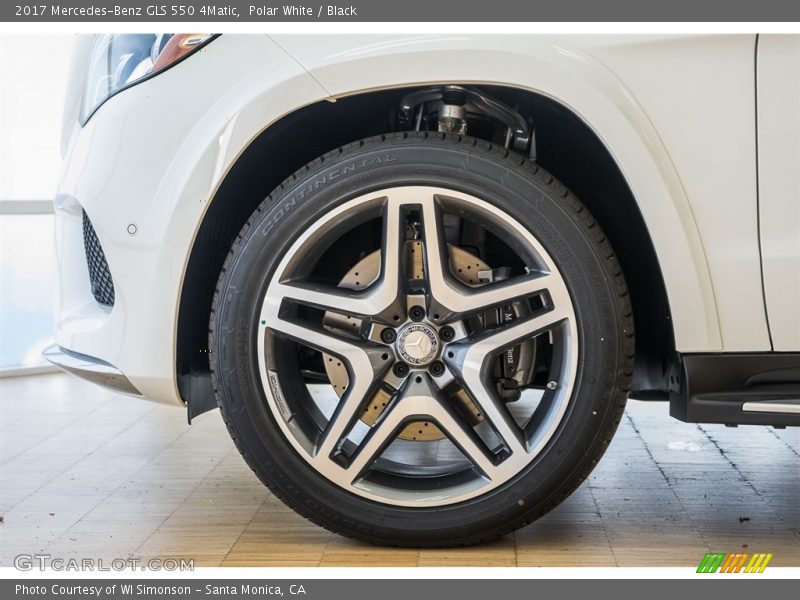 Polar White / Black 2017 Mercedes-Benz GLS 550 4Matic