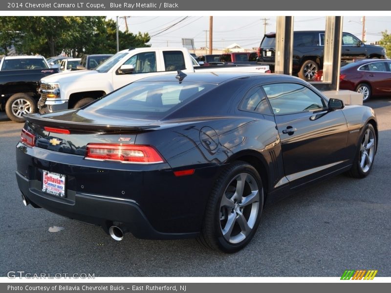 Blue Ray Metallic / Black 2014 Chevrolet Camaro LT Coupe