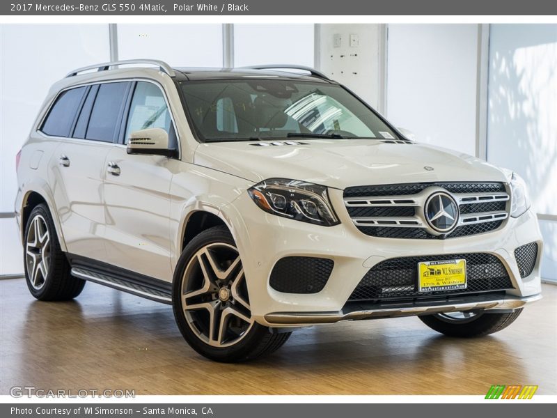 Polar White / Black 2017 Mercedes-Benz GLS 550 4Matic