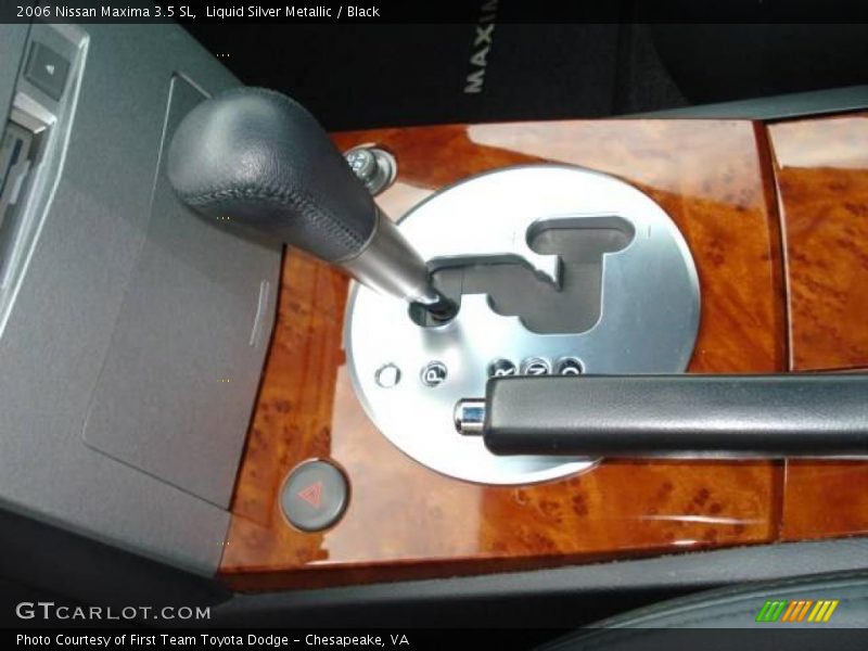 Liquid Silver Metallic / Black 2006 Nissan Maxima 3.5 SL