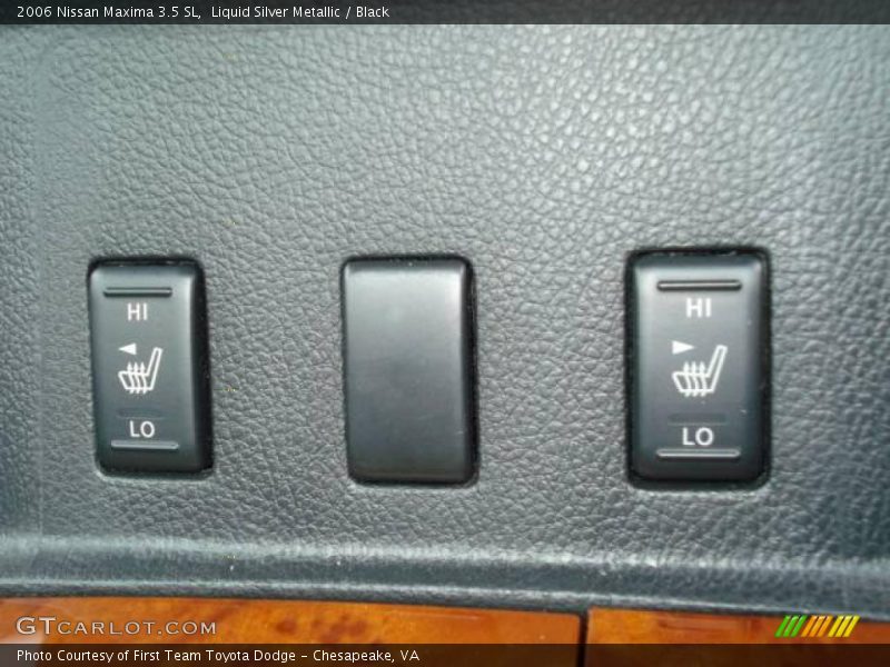 Liquid Silver Metallic / Black 2006 Nissan Maxima 3.5 SL