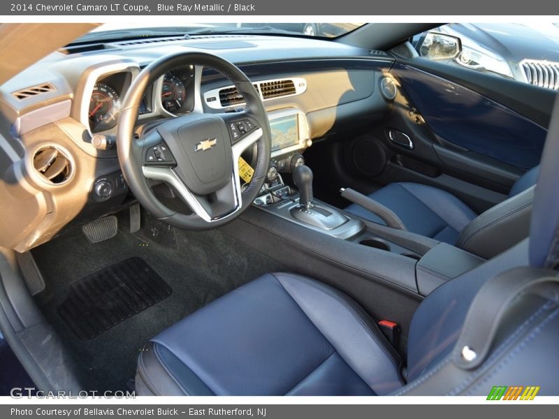 Blue Ray Metallic / Black 2014 Chevrolet Camaro LT Coupe