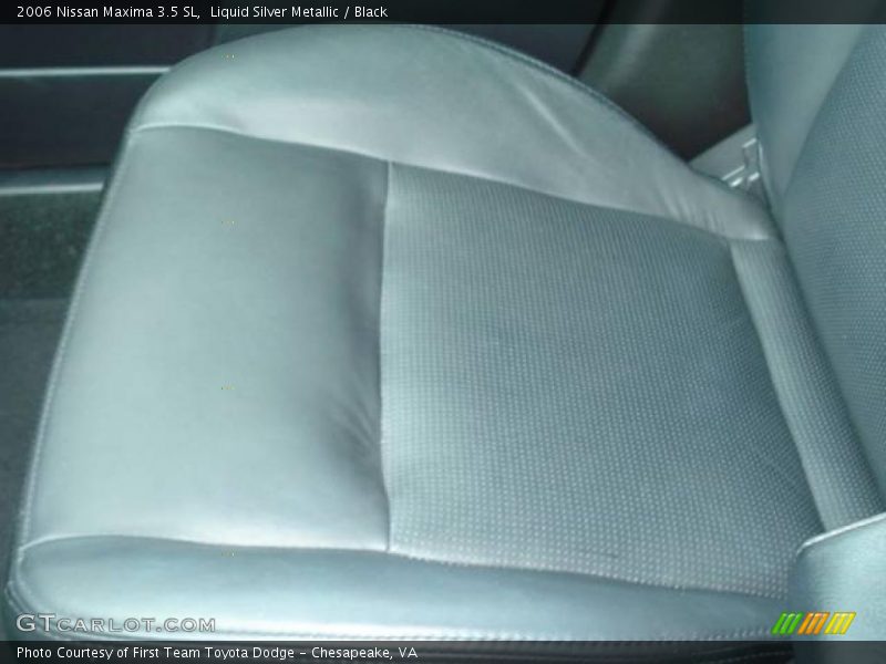 Liquid Silver Metallic / Black 2006 Nissan Maxima 3.5 SL