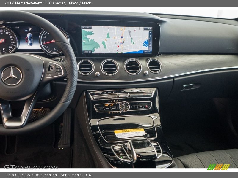Black / Black 2017 Mercedes-Benz E 300 Sedan