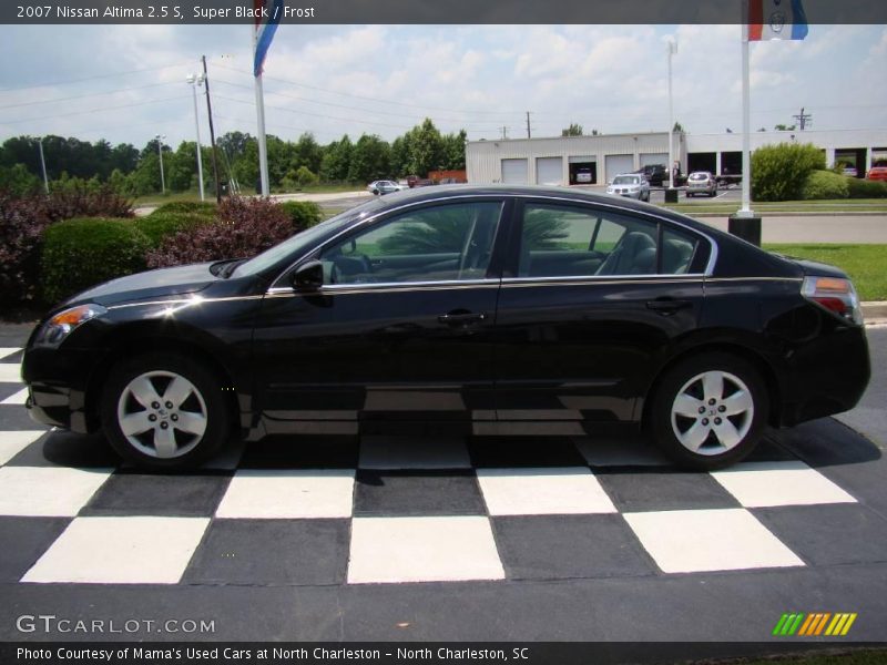 Super Black / Frost 2007 Nissan Altima 2.5 S