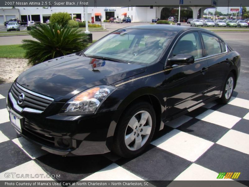 Super Black / Frost 2007 Nissan Altima 2.5 S