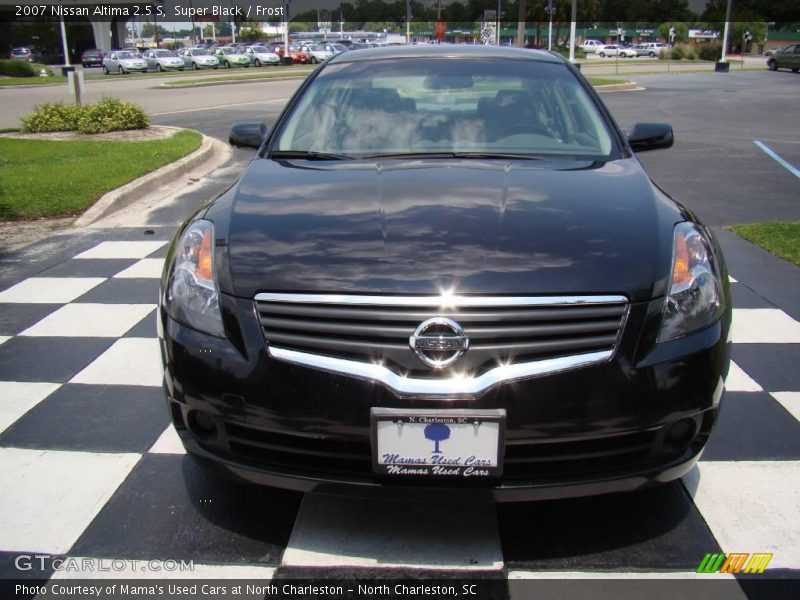 Super Black / Frost 2007 Nissan Altima 2.5 S