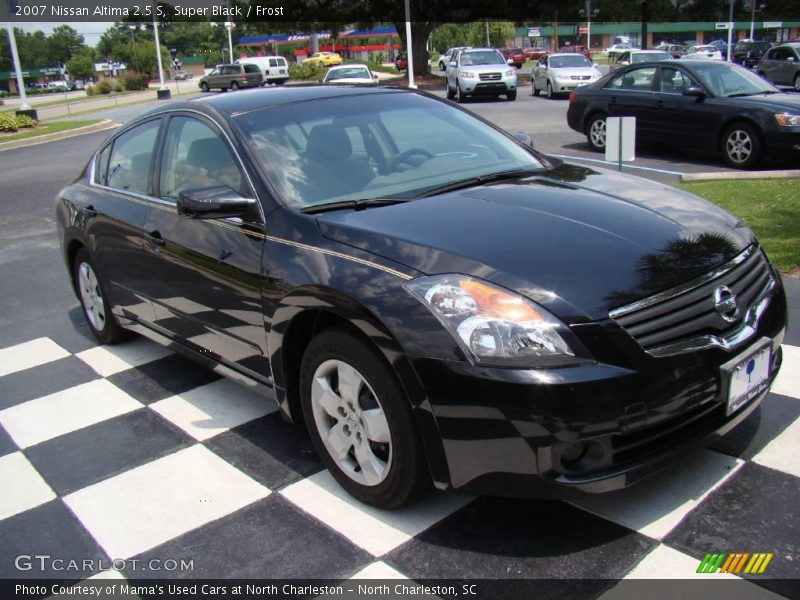 Super Black / Frost 2007 Nissan Altima 2.5 S