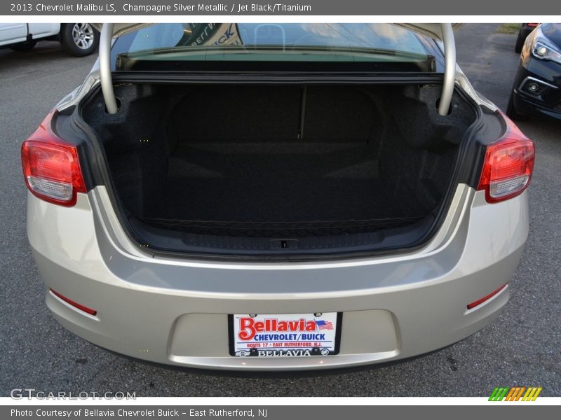 Champagne Silver Metallic / Jet Black/Titanium 2013 Chevrolet Malibu LS