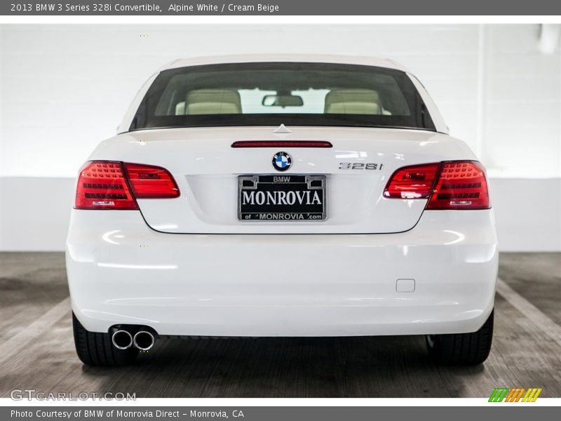 Alpine White / Cream Beige 2013 BMW 3 Series 328i Convertible
