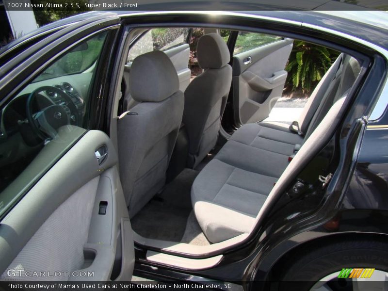 Super Black / Frost 2007 Nissan Altima 2.5 S