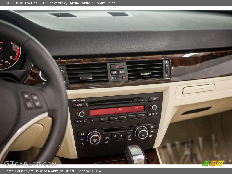 Alpine White / Cream Beige 2013 BMW 3 Series 328i Convertible