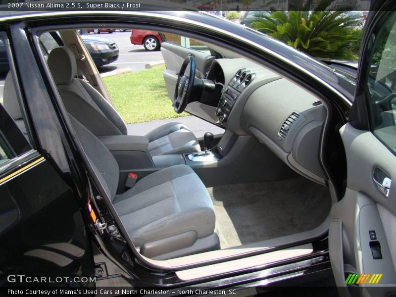 Super Black / Frost 2007 Nissan Altima 2.5 S