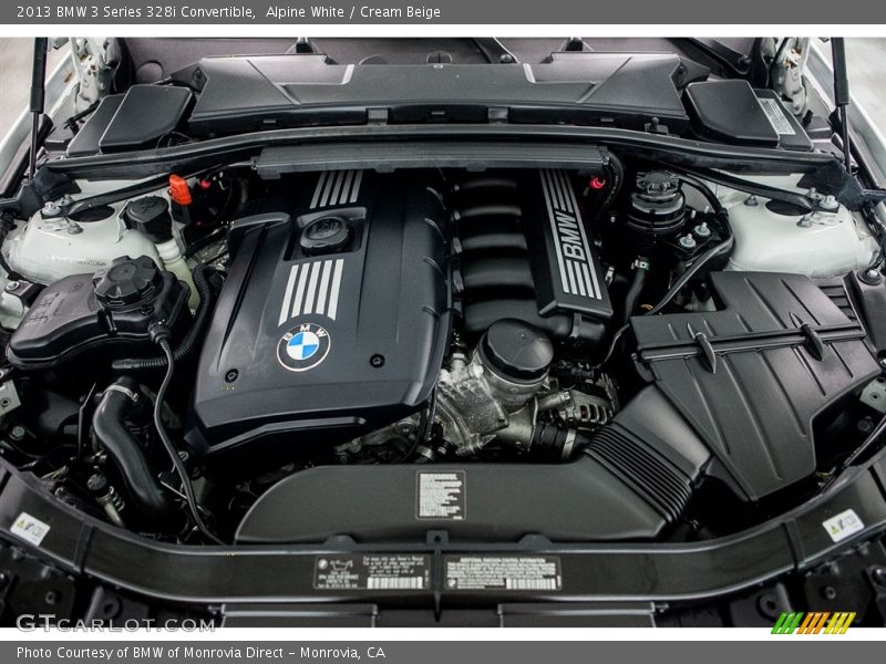 Alpine White / Cream Beige 2013 BMW 3 Series 328i Convertible