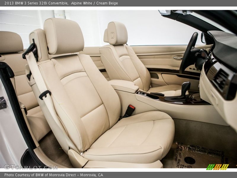 Alpine White / Cream Beige 2013 BMW 3 Series 328i Convertible