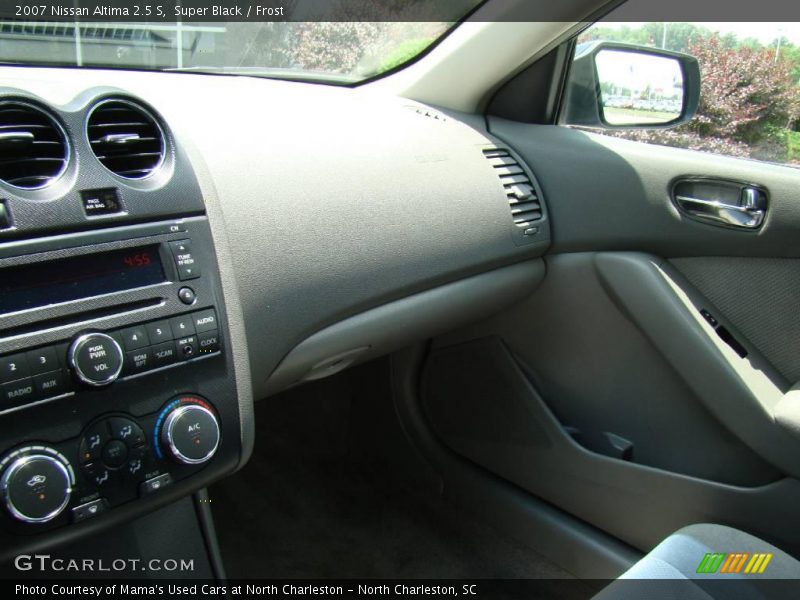 Super Black / Frost 2007 Nissan Altima 2.5 S