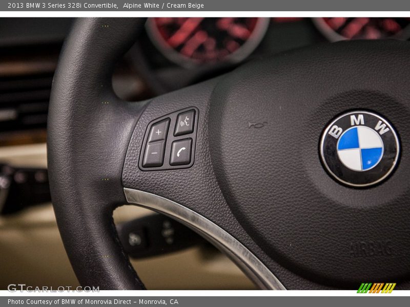 Alpine White / Cream Beige 2013 BMW 3 Series 328i Convertible