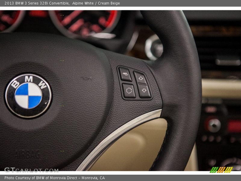 Alpine White / Cream Beige 2013 BMW 3 Series 328i Convertible