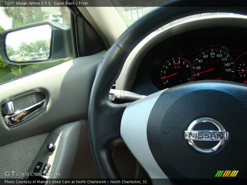 Super Black / Frost 2007 Nissan Altima 2.5 S