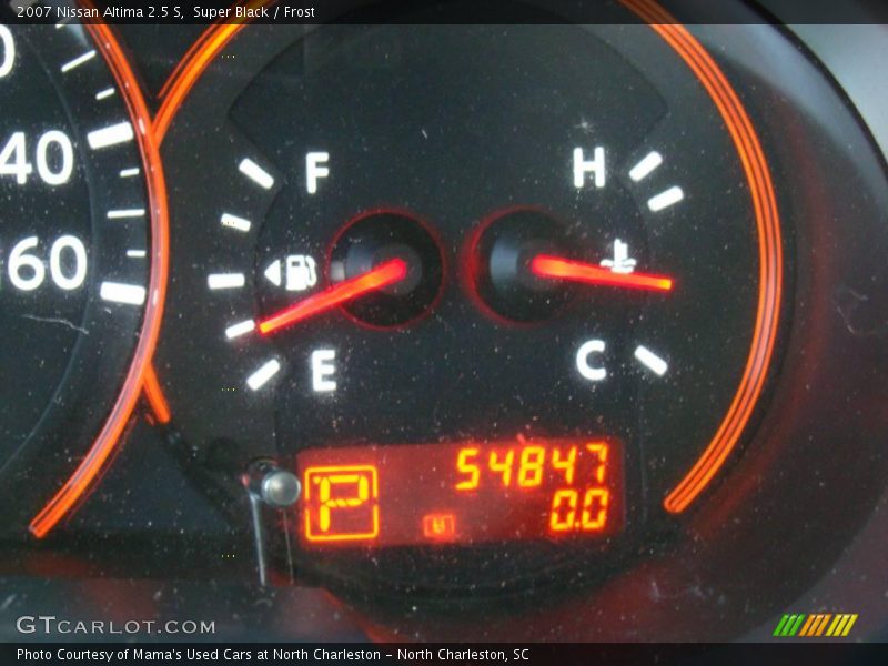 Super Black / Frost 2007 Nissan Altima 2.5 S