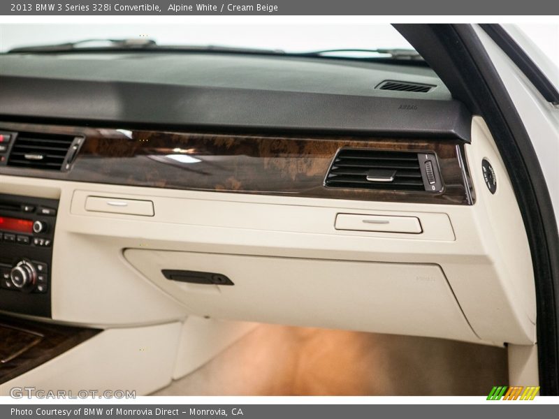 Alpine White / Cream Beige 2013 BMW 3 Series 328i Convertible