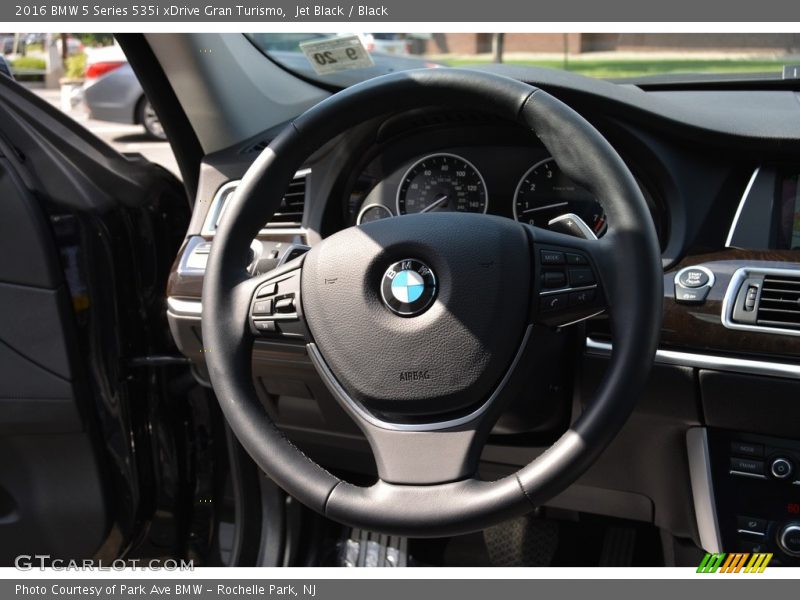 Jet Black / Black 2016 BMW 5 Series 535i xDrive Gran Turismo
