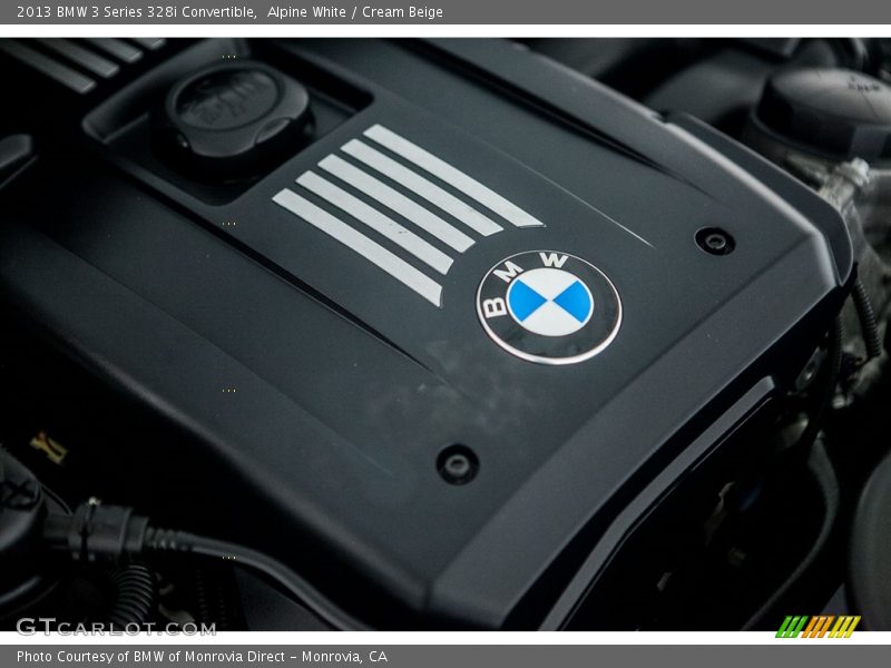 Alpine White / Cream Beige 2013 BMW 3 Series 328i Convertible