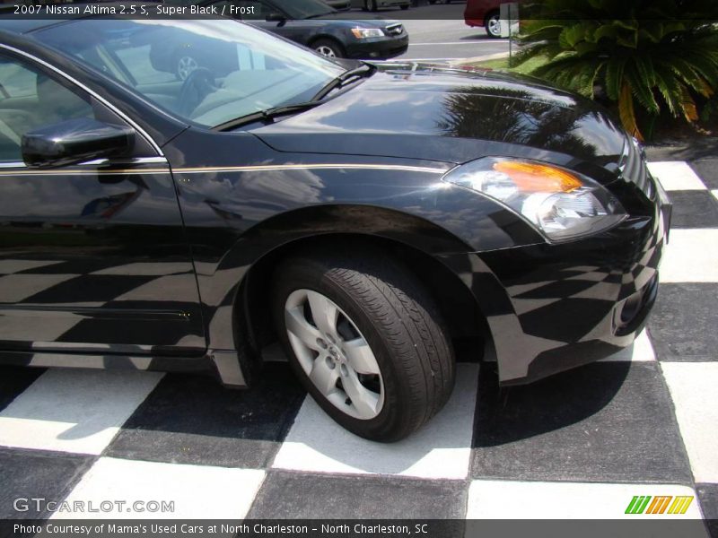 Super Black / Frost 2007 Nissan Altima 2.5 S