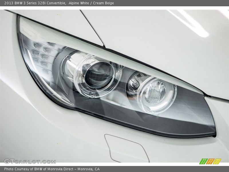 Alpine White / Cream Beige 2013 BMW 3 Series 328i Convertible