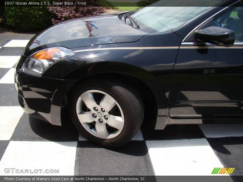 Super Black / Frost 2007 Nissan Altima 2.5 S