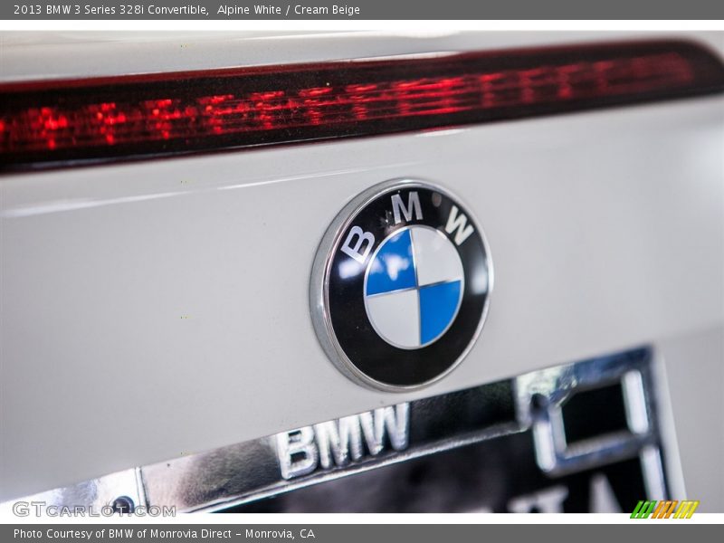 Alpine White / Cream Beige 2013 BMW 3 Series 328i Convertible