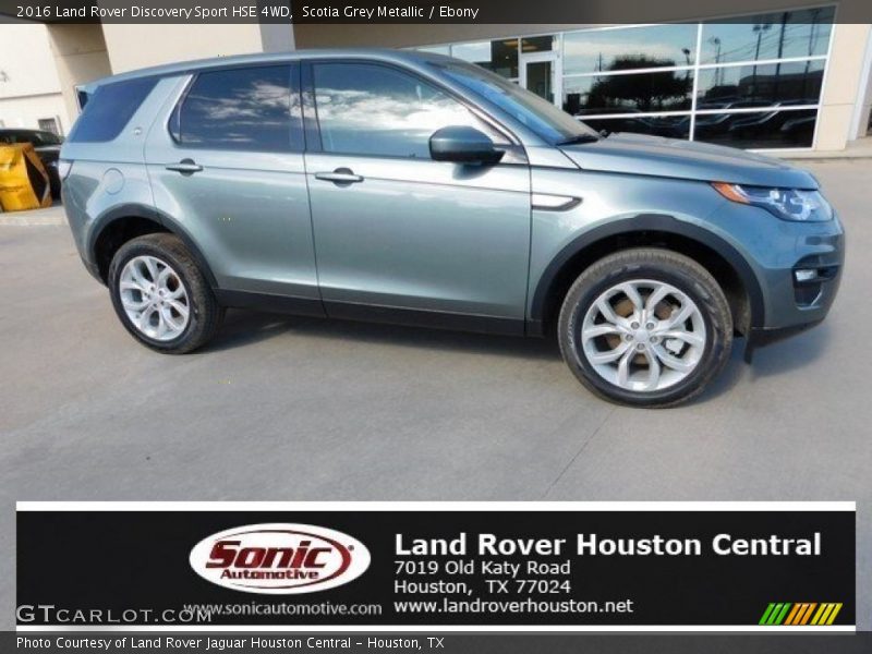 Scotia Grey Metallic / Ebony 2016 Land Rover Discovery Sport HSE 4WD