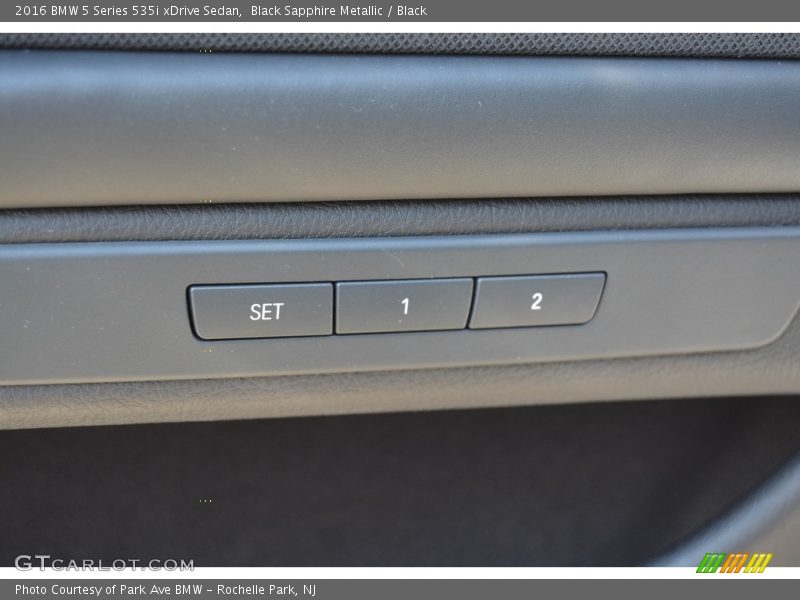 Black Sapphire Metallic / Black 2016 BMW 5 Series 535i xDrive Sedan