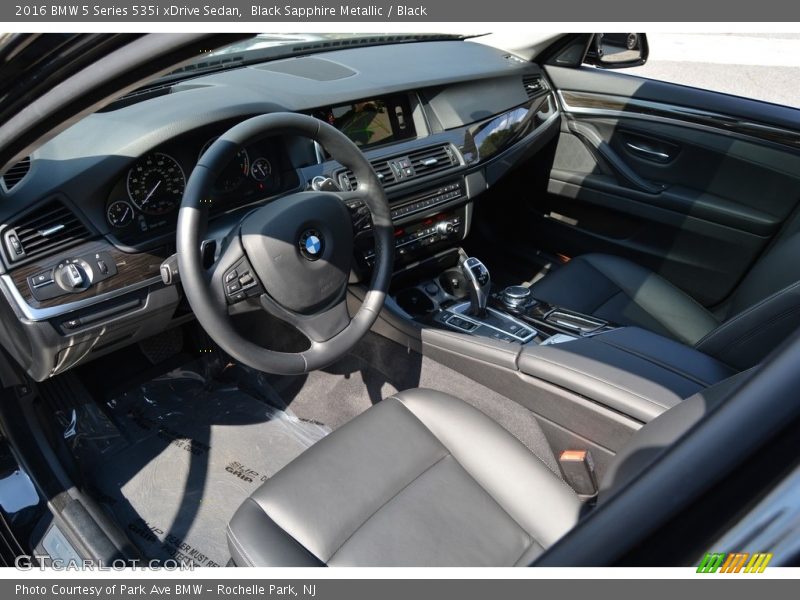 Black Sapphire Metallic / Black 2016 BMW 5 Series 535i xDrive Sedan