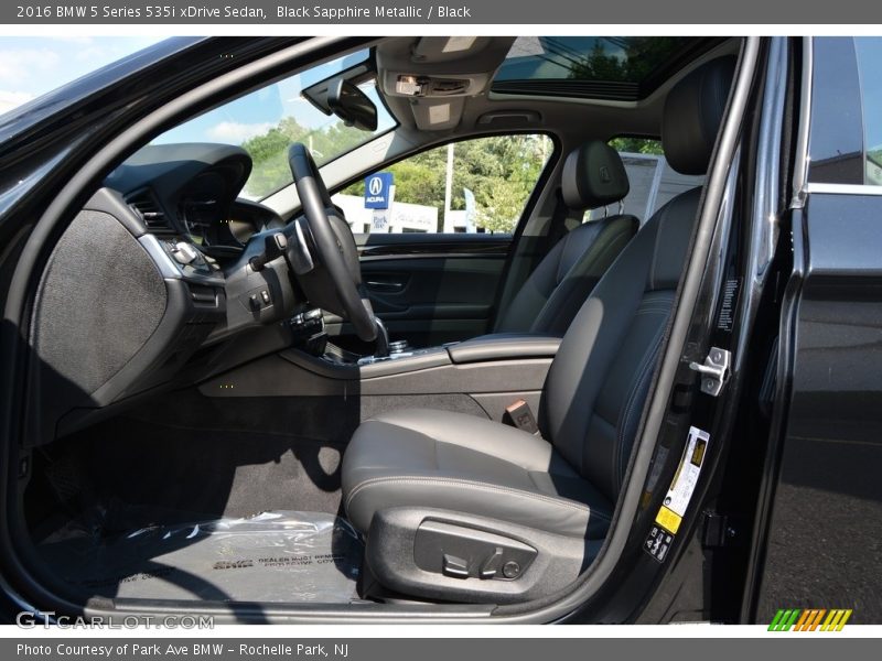 Black Sapphire Metallic / Black 2016 BMW 5 Series 535i xDrive Sedan