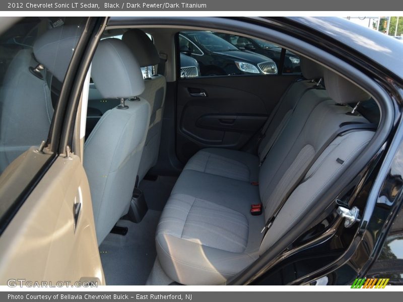 Black / Dark Pewter/Dark Titanium 2012 Chevrolet Sonic LT Sedan