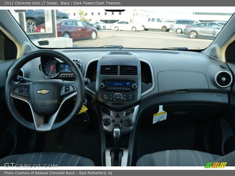 Black / Dark Pewter/Dark Titanium 2012 Chevrolet Sonic LT Sedan
