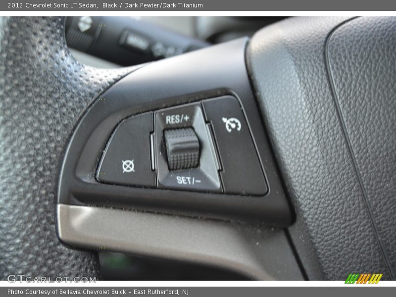 Black / Dark Pewter/Dark Titanium 2012 Chevrolet Sonic LT Sedan