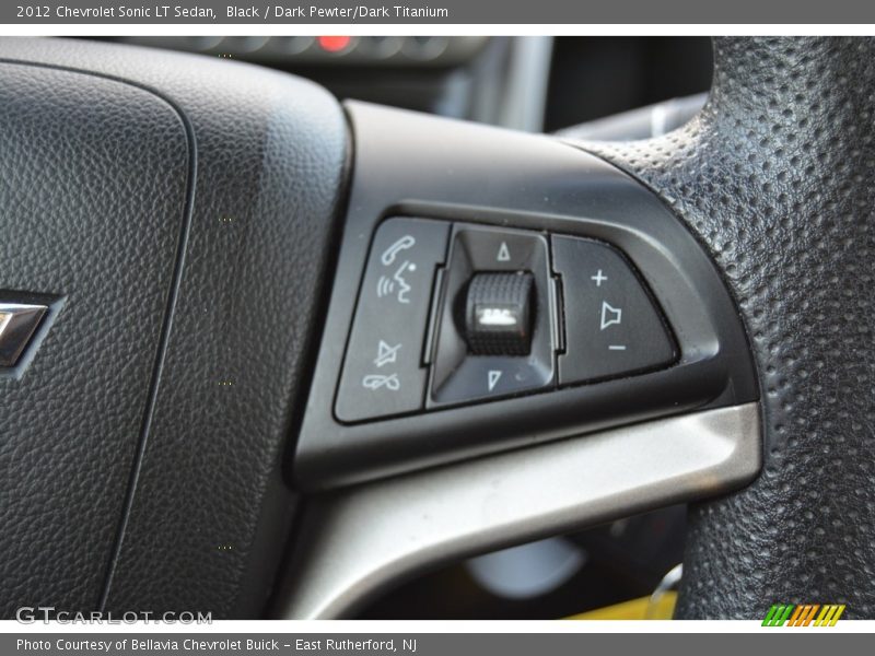 Black / Dark Pewter/Dark Titanium 2012 Chevrolet Sonic LT Sedan