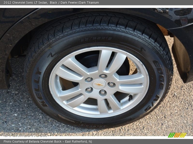 Black / Dark Pewter/Dark Titanium 2012 Chevrolet Sonic LT Sedan