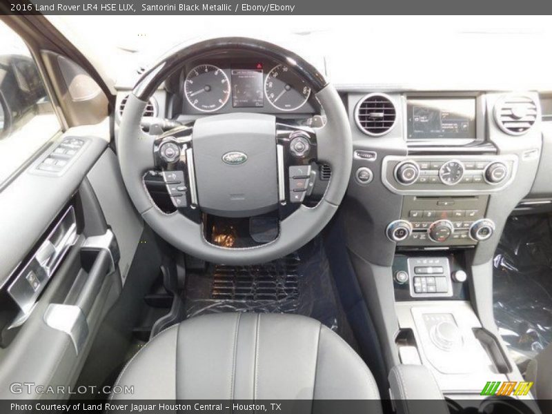 Santorini Black Metallic / Ebony/Ebony 2016 Land Rover LR4 HSE LUX