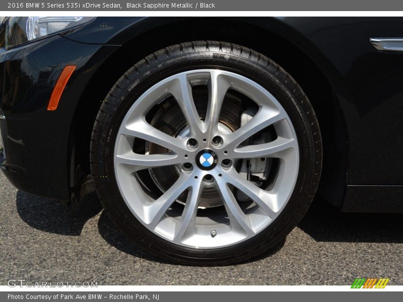 Black Sapphire Metallic / Black 2016 BMW 5 Series 535i xDrive Sedan