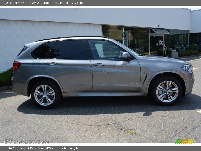 Space Gray Metallic / Mocha 2016 BMW X5 xDrive50i