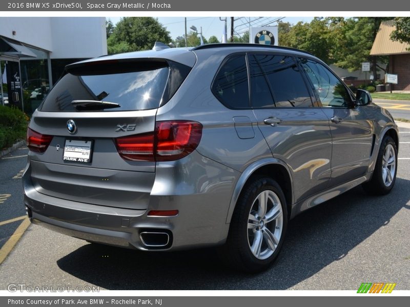 Space Gray Metallic / Mocha 2016 BMW X5 xDrive50i