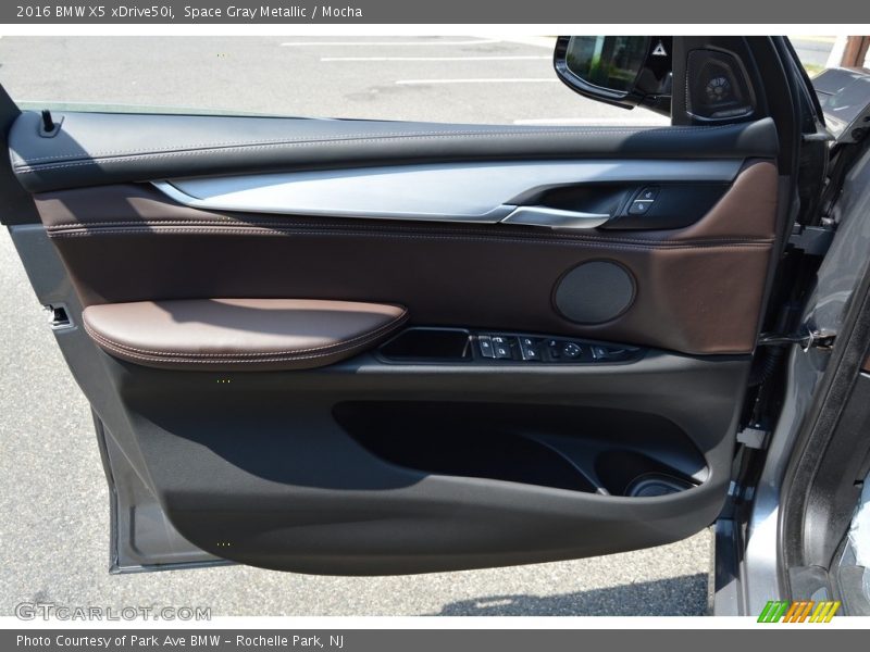 Space Gray Metallic / Mocha 2016 BMW X5 xDrive50i