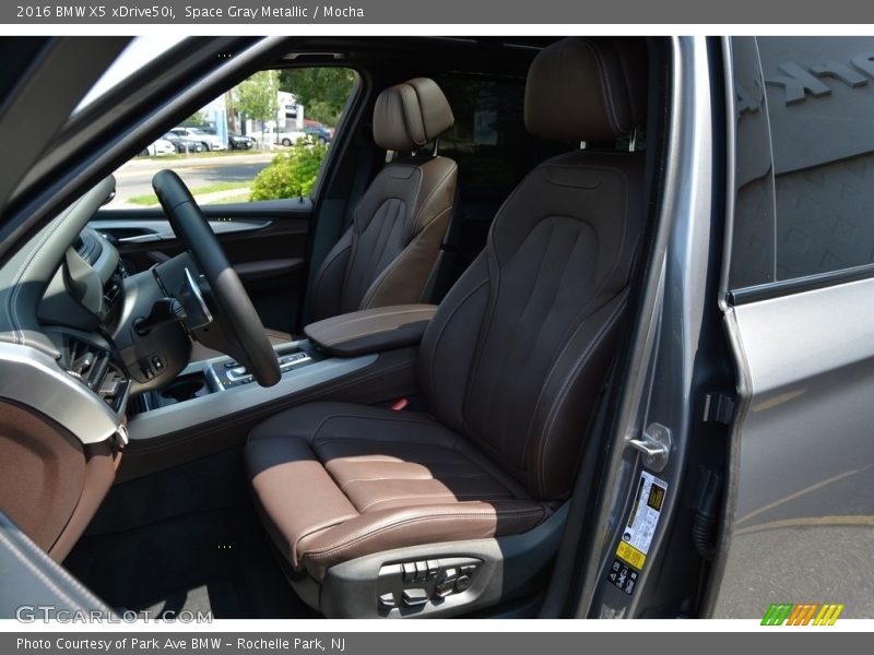 Space Gray Metallic / Mocha 2016 BMW X5 xDrive50i